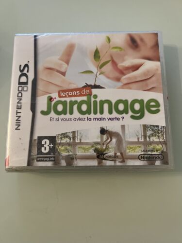 jeu nintendo ds 2ds 3ds leçon de jardinage et si vous aviez la main verte? - Photo 1/3