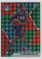 2019-20 Panini Mosaic Rookies Choice Red Green Prizm PJ Washington Jr #213 6k2