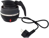 Eurotrail Faltbarer Wasserkocher 0,8L, Schwarz