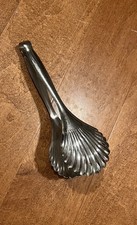 Vollrath 46927 10" Stainless Steel Scalloped Serving Tongs with Mirror Finish