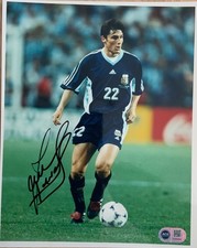 Javier Zanetti signed 10x8 Argentina photo RACC Trusted Seller Image J ACGCERT