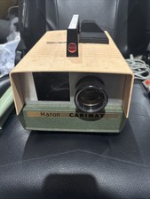 Vintage 35mm Slide Projector with Remote Case 36 Slide Tray Manon Cabimat