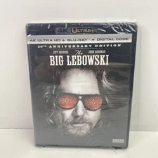The Big Lebowski 20th Anniversary (4K UHD Blu-Ray + Digital) 1998 Loose Disc NEW