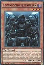 YuGiOh Kozmo-Schwebetruppen BOSH-DE083 Super Rare Good unl.