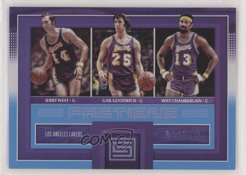 Wilt Chamberlain/Gail Goodrich/Jerry West #29 2017 Panini Status Factions card