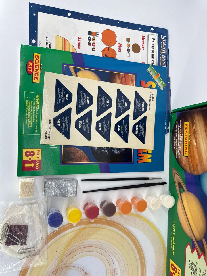 Think Solar System Science Kit #7101 | Conjunto STEM modelo planeta 3D pintura e exibição - Imagem 2 de 4