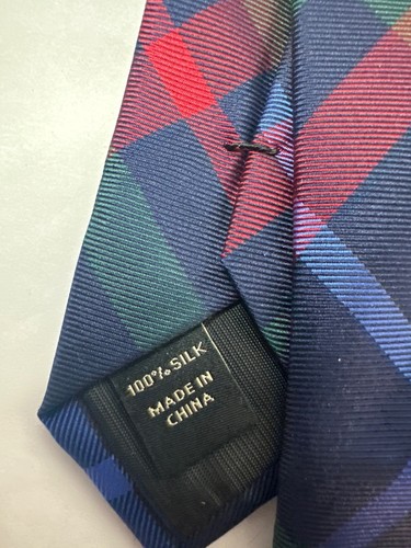 Lotto 2 cravatte uomo 100% seta classiche preppy old money style - Foto 6 di 7