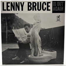 LENNY BRUCE "Is Out Again" LP 1965  Phillies Records &lrm;&ndash; PHLP-4010
