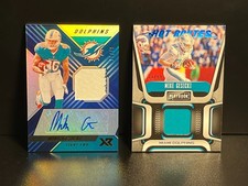 Mike Gesicki Miami Dolphins Auto /49 & Patch /99