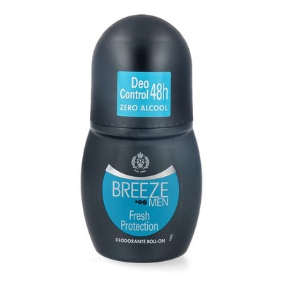 Breeze Men Fresh Protection deo roller ohne Alkohol 50 ml 