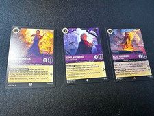 Disney Lorcana Alma Madrigal 3-Card Lot EN-12 36/204 45/204 58/204