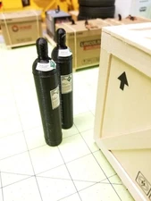 Miniature Custom Gas Cylinders (Set of 2) at 1/14th scale for RC Construction