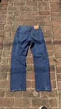 Vtg Rare Levis Dark Selvedge Redline 501s 501 Jeans Usa  32 32