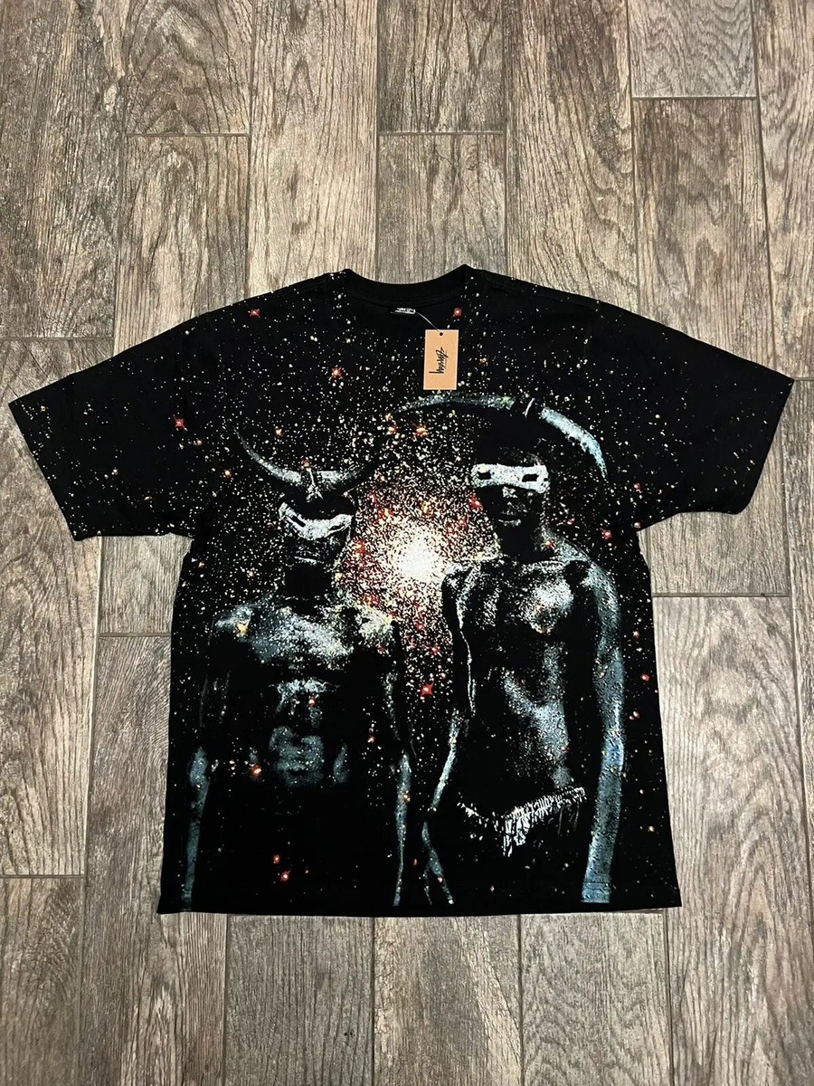 ★韓国の人気★【STUSSY】★Stussy Angel T-Shir.t Black★ Stussy Black Star Tee Authentic Brand New Unopened Fashion