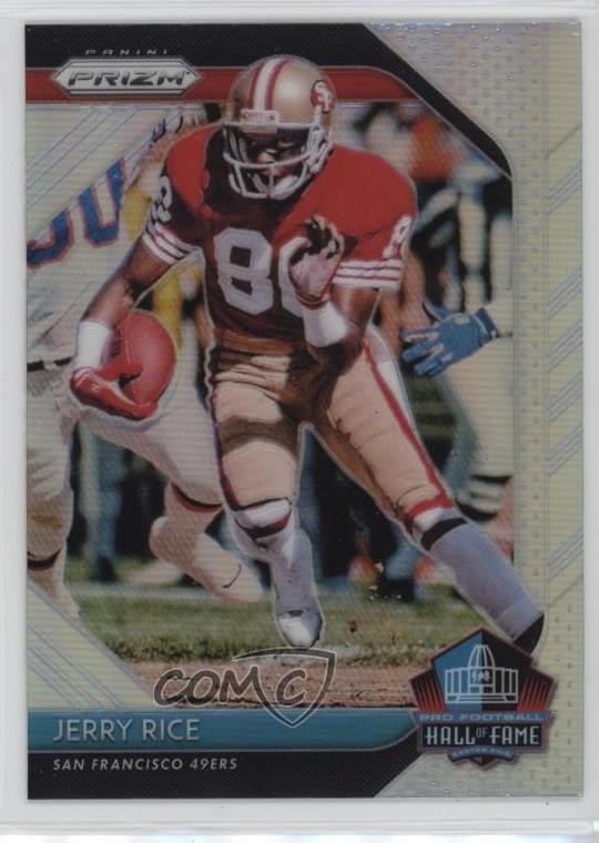2018 Panini Prizm Hall of Fame Jerry Rice #HOF-8 HOF 7sw