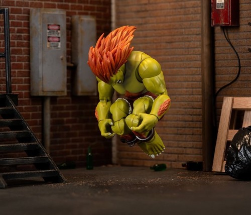 Figure Blanka Street Fighter II Ultra 15cm Jada Toys Official New Box - Foto 10 di 11