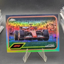 2024 Topps Chrome Formula 1 #75 Charles Leclerc Refractors