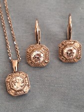 Berricle SS Leverback Ohrringe Swarovski Zirkonia