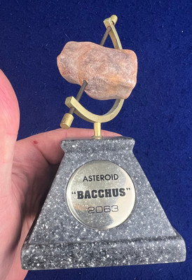Outer Space Party w NASA Asteroid Model BACCHUS 2063 Jet Propulsion Laboratory