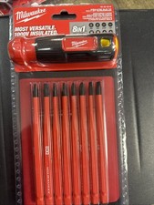 Milwaukee 48-22-2218 8-in-1 1000V Insulated Slim Tip Multi-Bit Screwdriver Set