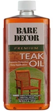 Premium Golden Teak Oil for Home and Marine Use, 16oz