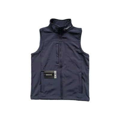 REGATTA PROFESSIONAL TRA788 NAVY FLUX SOFTSHELL BODYWARMER MENS JACKET. MEDIUM.