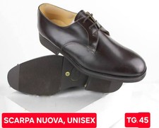 SCARPE DROP militari tg.45 cerimonia unisex