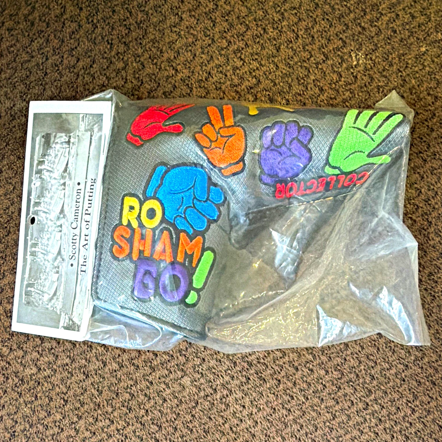 Scotty Cameron TCC Ro Sham Bo Putter Headcover Gray/Multicolor