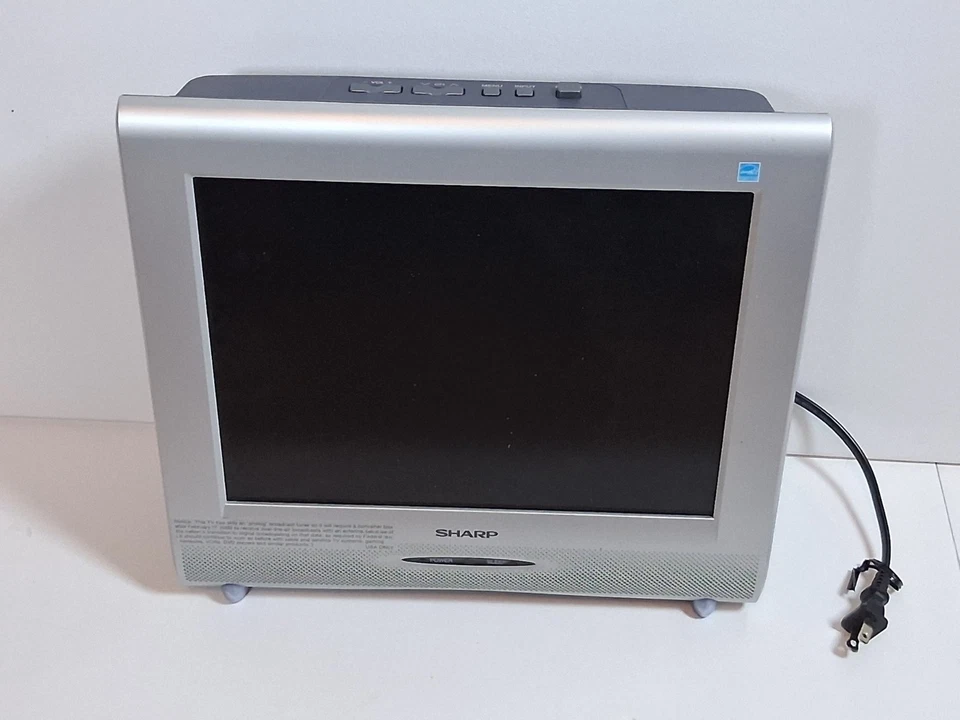 Original Box Sharp Liquid Crystal TV Display LC-13AV4U Retro Gaming - Tested - Image 2 of 4