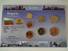 Circulation coin set  Bulgaria  Bulgaria - 1999-2000