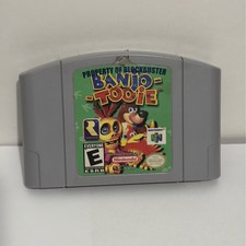 Banjo Tooie (Nintendo 64, 2001) N64 Cart Only Authentic Blockbuster RARE TESTED
