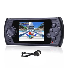 16 Bit Handheld Game for Kids Built-in 230 HD Classic Retro Video Games USB