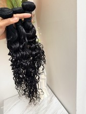 20 22 24 100 Unprocessed Brazilian Virgin Hair 12A Curly Bundles 3 Bundles