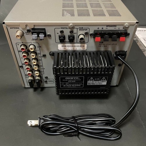 JUNK ONKYO FR-X9A CD MD Recorder Compact Disk Mini Disk Deck From Japan - 第 9/11 張圖片