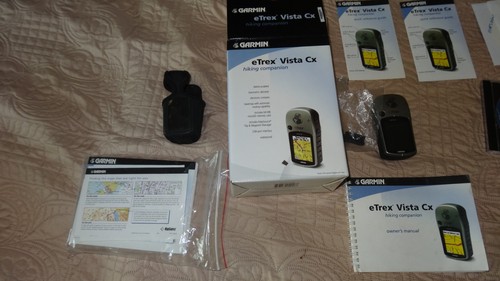 Garmin eTrex Vista CX Handheld GPS for Hiking, Boating, Driving, many maps incl - Picture 9 of 10