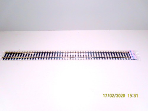 (1JL15) KM1 300152 vía 1 vía recta 1000 mm longitud, aspecto acero, embalaje original, como nuevo | Zustand: Gebraucht