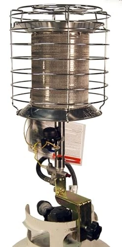 DuraHeat 360 grados tanque calentador portátil calentador de propano para exteriores Foto 2 de 4