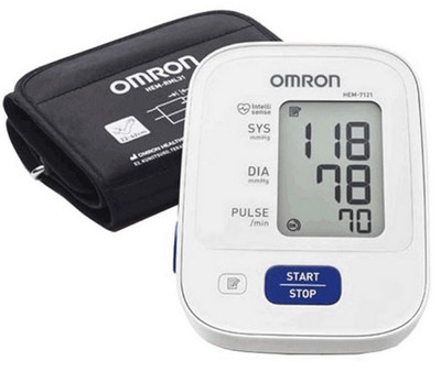 Omron HEM7121 AUTOmatic Blood Pressure Monitor. UpperArm IntelliSense Technology