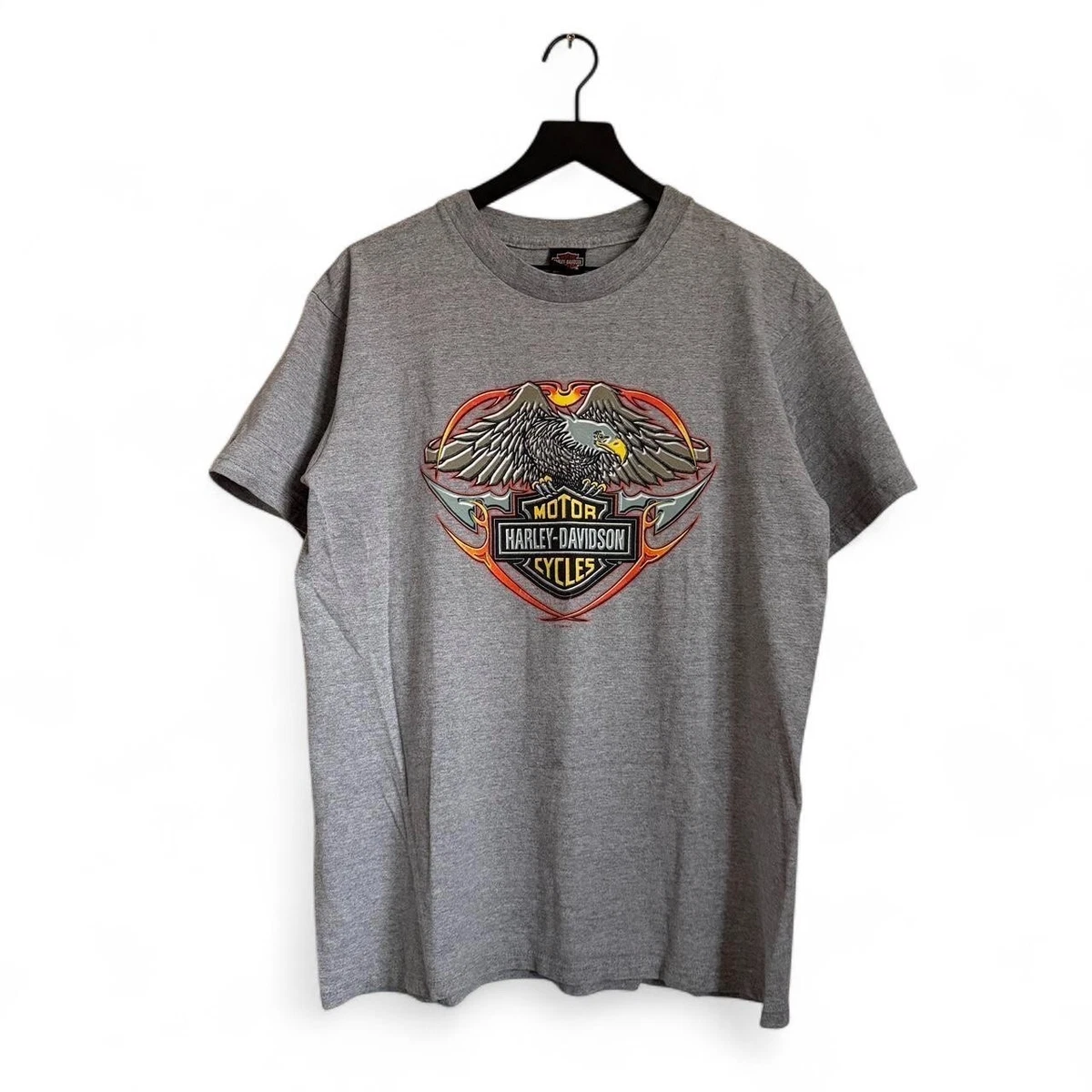 美品】Harley-Davidson Tシャツ XL グレー R1541 Harley Davidson Grey