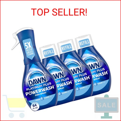 #ad #ad Dawn Powerwash Spray Dish Soap Dishwashing Liquid Fresh 1 Starter Kit 3 Re $25.47