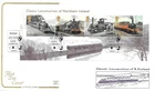 2013 Classic Locos of N.Ireland MS, Cotswold FDC (unaddressed), Belfast SpHS
