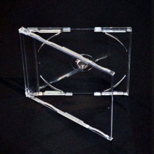 25 x Maxi Single CD Jewel Case J Card 5.2mm Slim Clear Tray Empty Replacement - Afbeelding 15 van 24