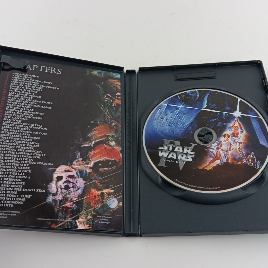 Star Wars Episode IV A New Hope DVD Authentic Widescreen THX