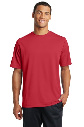 Sport-Tek ST340 Mens Short Sleeve Dri-Fit PosiCharge RacerMesh Crew Neck T-Shirt - Picture 15 of 18