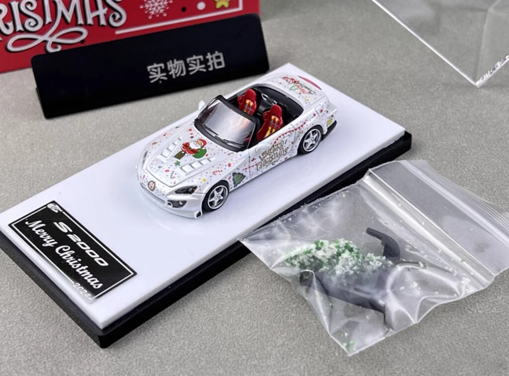 MicroTurbo MT 1:64 Honda S2000 Spoon 2024 Christmas Edition