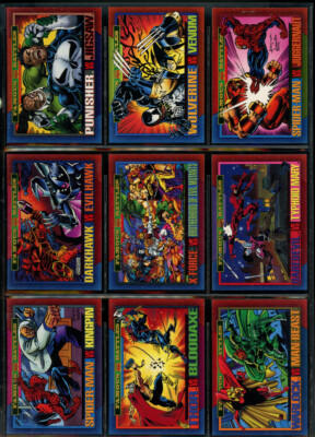 1993 Skybox Marvel Universe Series 4 Complete Base Set (180) NM | eBay