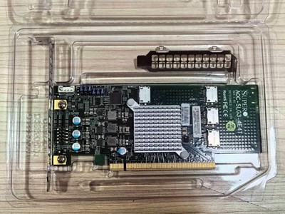 New Supermicro AOC-SLG3-4E4T 4 Port NVMe PCIE X16