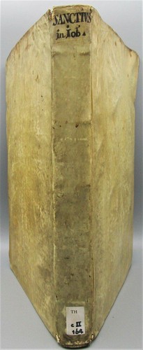 Sanchez's Commentary on Job GASPARIS SANCTII CENTUMPUTEOLANI 1625 *1st Ed Vellum - Picture 2 of 12