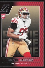2022 Zenith Retail Drake Jackson #154 Rookie RC San Francisco 49ers