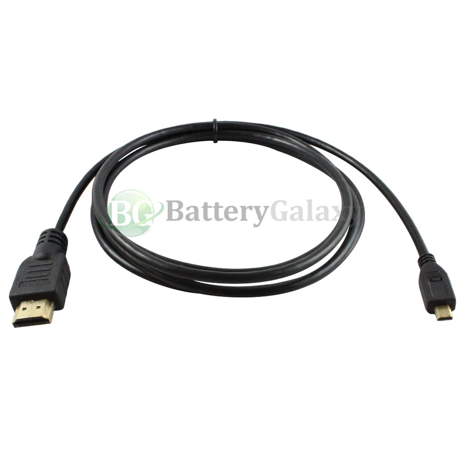 Cable HDMI a Micro HDMI 1.4 de 6 pies para HTC EVO 4G Motorola Xoom Atrix 2 Droid X Foto 4 de 4